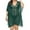 Green, variant on gakvbuo Summer Beach Cover Up Dress For Women Swimwear Bikini Bathing Suit Coverups Women's Fashion Round Neck Short Sleeve Loose Hollowed Out Beach Swimsuit Blouse