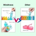 thumbnail image 4 of Pill Organizer Monthly 2 Times A Day - Am Pm Large Capacity One Month Pills Box, 4 of 4