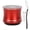 Red, variant on NFTIGB Mini Bluetooth Speaker IP67 Waterproof Auto Connect Portable Wireless Audio Device with Bass Radiator for Shower Room Bike Car Outdoor Travel Red 5.12 inches / 13 cm