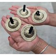 thumbnail image 4 of DharmaObjects Belly Dancing - Pro Finger Zills or Cymbals 2 Pair/4pcs Gold 6cm, 4 of 4