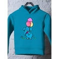 thumbnail image 3 of Elephant With Balloons Hoodie Toddler -Image by Shutterstock,  2 Toddler, 3 of 4