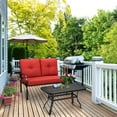 thumbnail image 4 of Patiojoy Ensemble de Causeuse et Table Mobilier Extérieur Jardin, 4 of 8