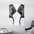 thumbnail image 1 of Sculptures Decor Wall Hanging Tapestry, Twin Contrast Horse Heads Statue Image Vintage Style Abstract Art Antigue War Theme Print, Bedroom Living Room Dorm Accessories, 40 X 60 Inches, by Ambesonne, 1 of 1