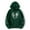 Green, variant on Lilgiuy Womens Heart Print Gothic Style Long Sleeve Hoodlies Zipper Thermal Hoodie With Cropped Zip Up Women Coat Fall Clothes for 2022 Spring Winter