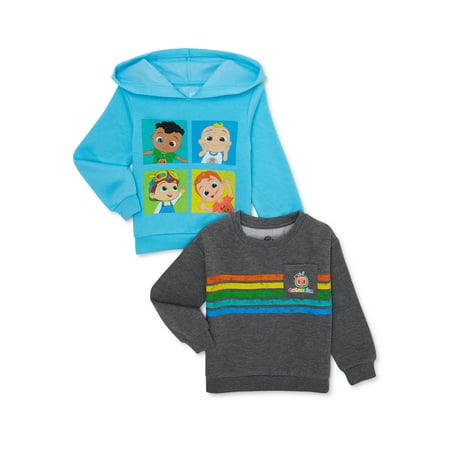 

Cocomelon Toddler Boy 2PK Pullover Sweatshirt Set 12M-5T