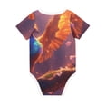 thumbnail image 6 of Pofeuu Fantasy Bird Illustration Print Baby Boys Short-Sleeve Bodysuit,Just Born Unisex Baby Short Sleeve Bodysuits Undershirt-2 Years, 6 of 7