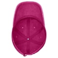 thumbnail image 4 of AJGRHE Women Cancer Awareness Month Printed Washed Baseball Cap Outdoor Sports Hat Red One Size, 4 of 6