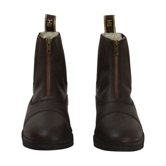 HyLAND Adult Waxy Leather Jodhpur Boots