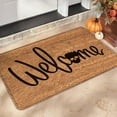 thumbnail image 6 of Clearance! SDJMa Halloween Doormat Welcome Mat, Outdoor Mat, Large Front Door Mat Indoor Entrance Mat, Back Door Mat Outdoor Entrance, Front Porch Rug Farmhouse Home Fall, 24x16, Brown, 6 of 7