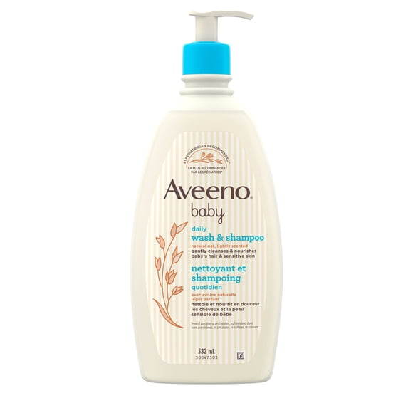 Gel pour cheveux et corps AVEENO® Baby, Extrait d’avoine naturelle