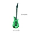 thumbnail image 2 of TZYUDK Green Large Inflatable Blow Up Guitar Kids Toy Fancy Dress Party Plastic, 2 of 2