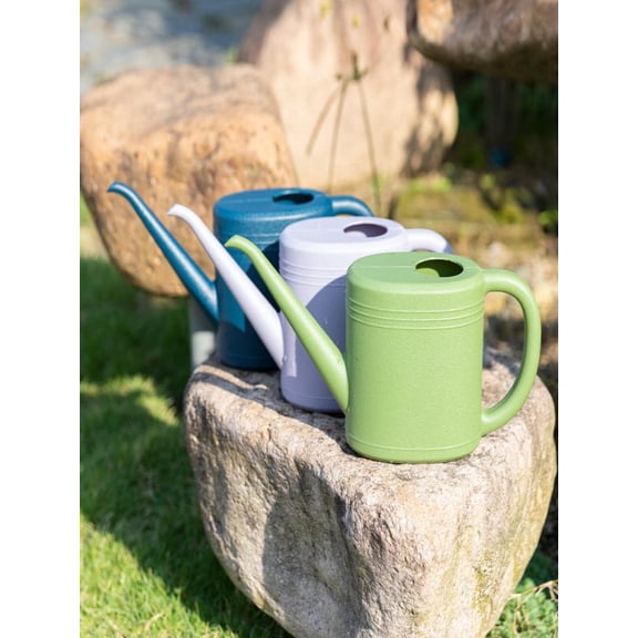 Yardvibe Plant Watering Can with Long Spout, 1L Sprinkling Kettle, Portable Watering Jug for Flowers Plants Home Garden Patio Balcony Indoor Outdoor (Blue)