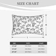 thumbnail image 4 of Sikiie Hand Drawn Turtle Print Plush Pillow Cover, Wrinkle-proof and Stain-resistant Pillow Protector without Pillow Core, Home Decoration-20"x30", 4 of 6
