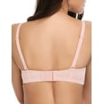 thumbnail image 4 of Wingslove Women's Strapless Push Up Bra Plus Size Full Figure Underwire Multiway Contour Bra,Pink 34B, 4 of 7
