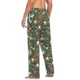 thumbnail image 3 of FORMRS Mens Pajama Pants with Pockets Soft Cotton Sleepwear Lounge Bottoms, Sizes S-2XL, Forest Mushroom Pattern, 3 of 7