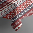 thumbnail image 3 of Red Christmas Deer and Snowflake Pattern Rectangle Tablecloth 60"x84",Waterproof Polyester Rectangle Table Cloth, Wipeable Spillproof Polyester Tablecloth for Dining, Camping, Indoor and Outdoor, 3 of 5