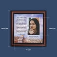 thumbnail image 2 of Memorial Picture Frames Sympathy Gift, Condolence Card, Photo Frames for Sympathy Gift Baskets, Bereavement Gifts In Memory of Loved One, Memories Wall Decor, Love is Never Lost Framed Poem, 6383W, 2 of 9