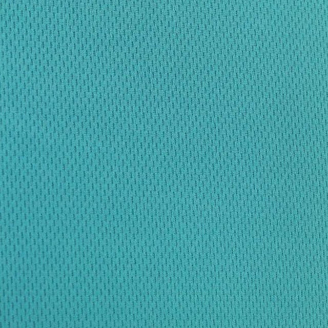 Tela de malla dimple de poliéster color verde azulado, 1 yarda, resistente