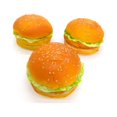 thumbnail image 5 of Decoración artificial del pan de la falsificación de la hamburguesa de la alta fidelidad de la PU para el restaurante del hotel, 5 of 5