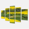 thumbnail image 2 of Rapeseed Fields et Blé Vert - Impression sur Toile Paysage, 2 of 3