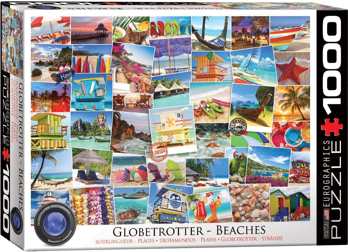 Eurographics 6000-0761 Beaches Globetrotter 1000-Piece Puzzle