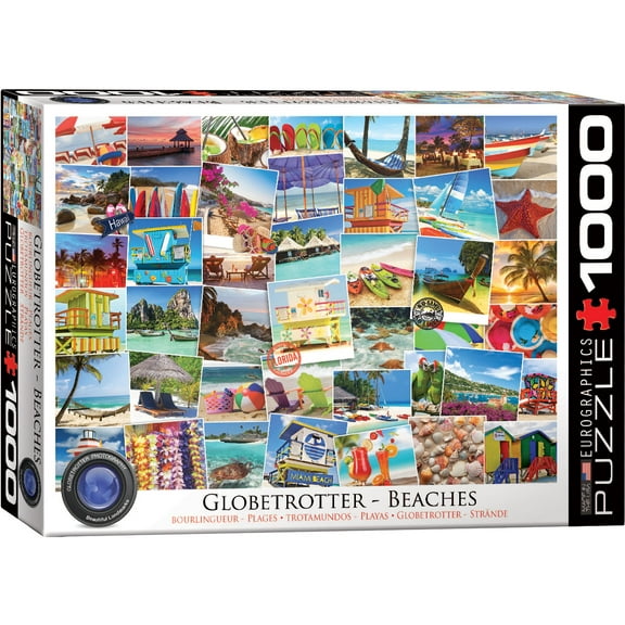 Beaches - Globetrotter 1000-Piece Puzzle