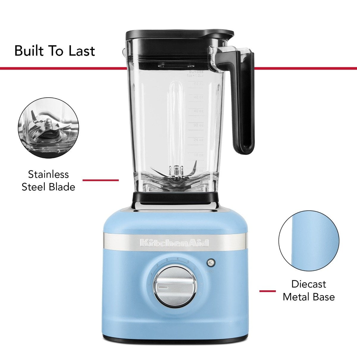 KitchenAid K400 Blender | Blue Velvet