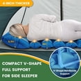 thumbnail image 2 of Colchón Inflable Oramoose Compacto con Almohada y Bomba de Pie para Camping, 2 of 9