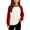 17#Wine, variant on Girls Long Sleeve Raglan Sweatshirt Color Block Crewneck Pullover Tops Fall Shirts