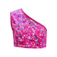 thumbnail image 1 of Girls Sequin Print Sleeveless Off Shoulder Mini Dress Party Wear, 1 of 6