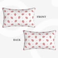thumbnail image 4 of Kdxio Cotton Pillow Cases 20"x30" Pillowcases,Soft and Breathable Bedroom Pillow Cases-Hand Drawn Strawberry, 4 of 8