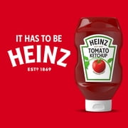 Heinz Tomato Ketchup Inverted Squeeze Bottle, 1 Bottle, for Easy Sharing and Easy Serving, 32 oz