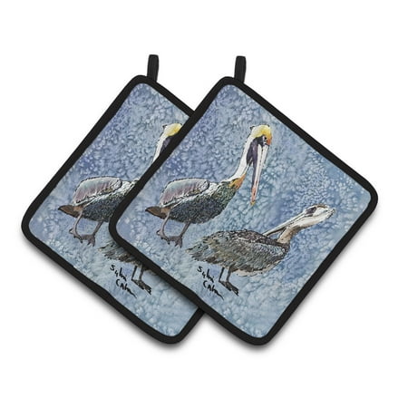 

Carolines Treasures 8409PTHD Pelican Pair of Pot Holders 7.5HX7.5W multicolor