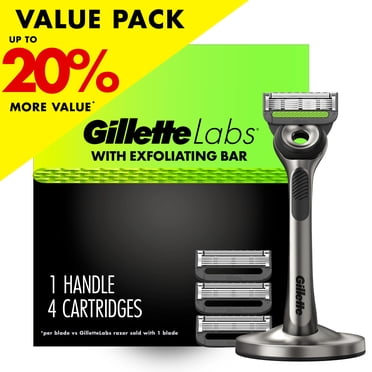 Gillette Labs Official Bears Licensed Razor for Men, 1 Handle, 4 Blade ...