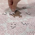 thumbnail image 5 of Ambesonne Damask Jigsaw Puzzle, Pink Victorian Pattern, Heirloom-Quality Fun Activity for Family Durable Cardboard, 1000 pcs, White Pink, 5 of 6