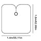 thumbnail image 3 of Professional Salon Hair Cutting Cape,Salon Barber Cape Hairdressing Salon Cape for Haircut,Coloring,Makeup,Styling, 3 of 4