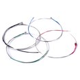 thumbnail image 2 of EeaseCA 4pcs/set A/E/D/G Violin Strings Metal Musical Instrument Violin Tonica Parts Accessories String for Violin (Silver), 2 of 7