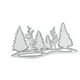 thumbnail image 1 of Advancent Troqueles de corte de acero al carbono para árbol de Navidad, tema navideño y molde de plantilla fácil de cortar Artesanía, 1 of 6