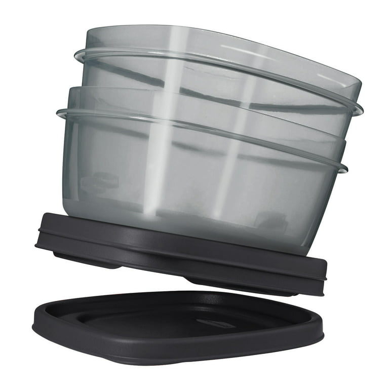 Rubbermaid EasyFindLids Food Storage Containers with SilverShield