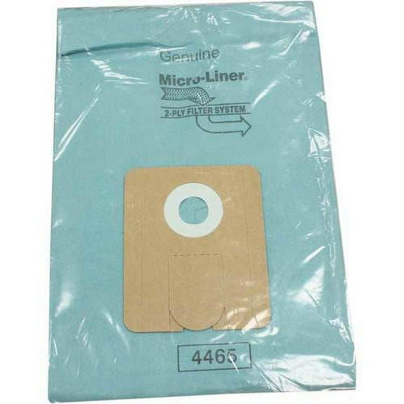 Mastercraft Paper Bags 4465,5pk Wet Dry Replacement Part-4465