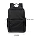 thumbnail image 3 of Mochila de Hombro Doble para Hombres, Estilo de Negocios Urbano de Tendencia, Gran Capacidad, Bolsos para la Escuela, Resistente al Desgaste, Negro, 3 of 9