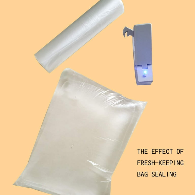 2 In 1 Portable Food Bag Sealing Machine - Bag Sealer Mini Usb Portable Bag  Sealer,bag Resealer For Chip Bags,chip Bag Crimper