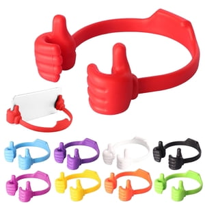Support de téléphone Lazy Support de cellulaire Support de table en silicone réglable Support de bureau portable pour téléphones Tablettes E Lecteurs