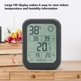 thumbnail image 4 of Humidity Gauge, Large Screen Hanging 10-99% Temperature Humidity Meter  For Indoor, 4 of 8