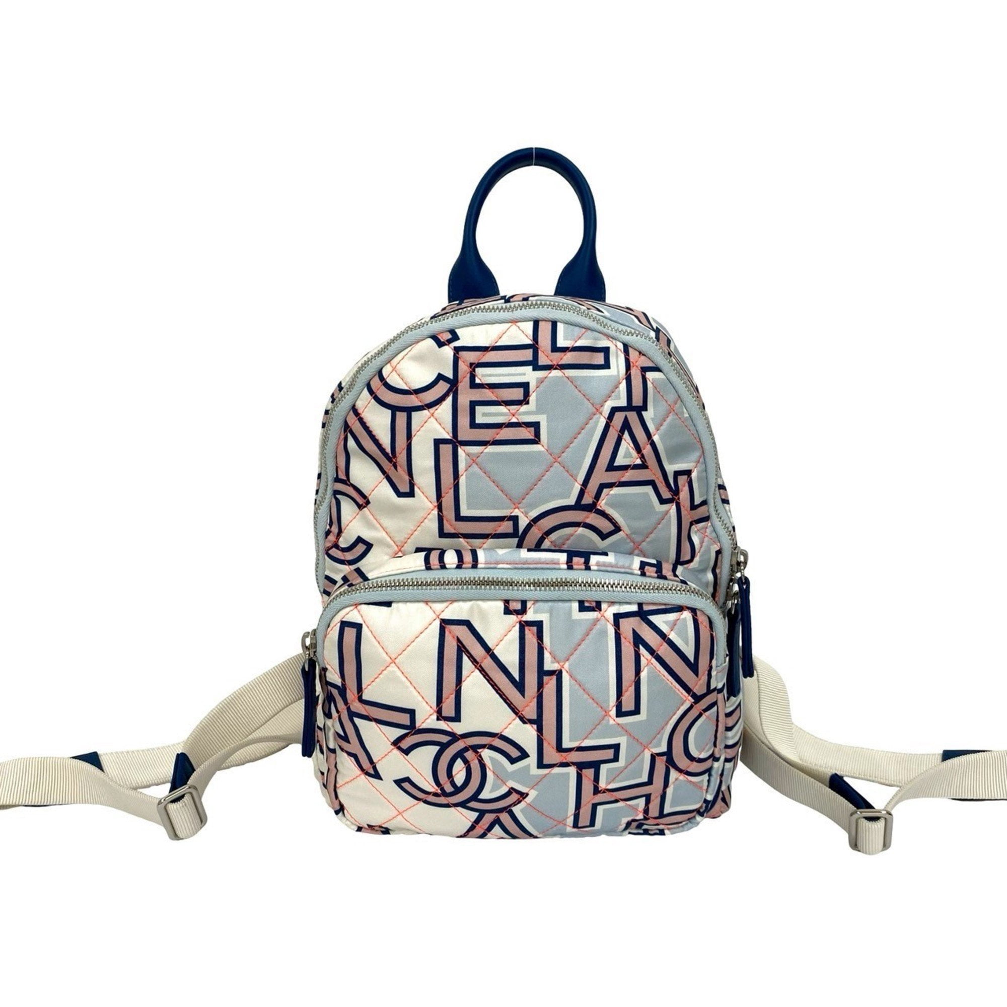Pre-Owned CHANEL Matelasse Coco Mark Backpack Rucksack  display picture 2