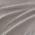 thumbnail image 5 of Martha Stewart Bedford Tile Chinchilla Grey Twin Bed Blanket, Soft Cozy Bedroom Blanket, Machine Washable, 5 of 5