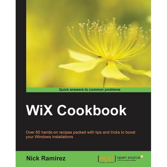 WiX Cookbook, (Paperback)