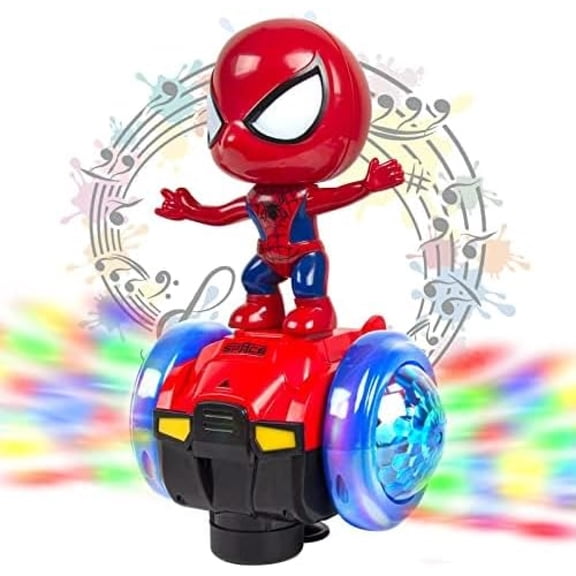 Educational Dancing Music Robot, Interactive Early Development Toy with LED Lights & Dynamic Music, Obstacle Avoidance, Safe ABS Material, Ideal Birthday Christmas Gift
