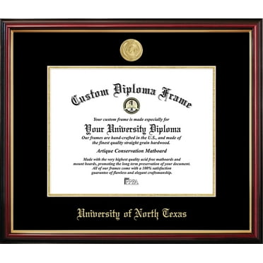 North Texas Petite Diploma Frame