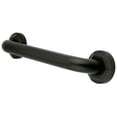 thumbnail image 6 of Kingston Brass DR714128 Metropolitan 12" Grab Bar, 1-1/4" Diameter, Brushed Nickel, 6 of 7